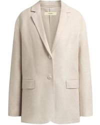 12 STOREEZ - Tailored Linen Blazer - Lyst