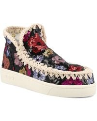 Mou - Botas Summer Con Motivo Floral - Lyst