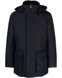 BOSS - Hooded Water-repellent Parka - Lyst
