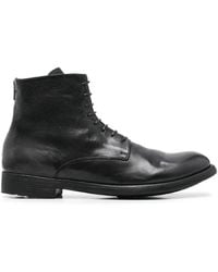 Officine Creative - Hive 016 Lace-Up Zip-Fastening Boots - Lyst