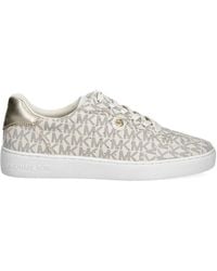 MICHAEL Michael Kors - Scotty Logo-Pattern Sneakers - Lyst