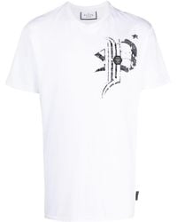 Philipp Plein - Ss Gothic Plein Round-neck T-shirt - Lyst
