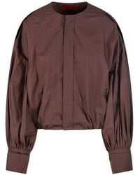 Thelatest - Balloon-Sleeve Shirt - Lyst