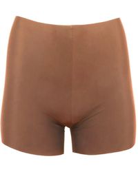 Fleur du Mal - Le Stretch Micro Seam-Free Shorts - Lyst