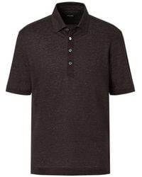 ZEGNA - Polo Oasi Lino - Lyst