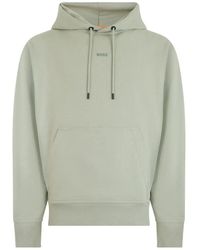BOSS - Hoodie À Logo Imprimé - Lyst