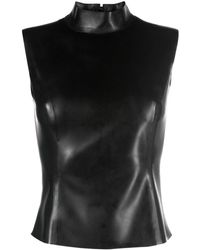 Moschino Sleeveless and tank tops for Women | Online Sale up to 87 ...