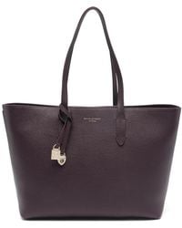 Aspinal of London - Shield Charm East West Tote - Lyst