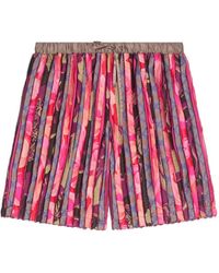 Dries Van Noten - Embroidered Shorts - Lyst