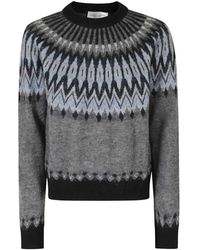Roberto Collina - Patterned Sweater - Lyst