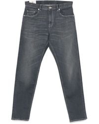 Eleventy - Jeans mit Logo-Patch - Lyst