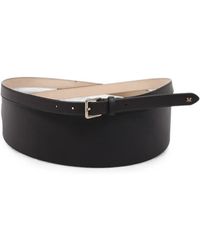 Max Mara - Cinturón Mulino Con Placa Del Logo - Lyst