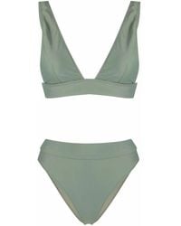 Noire Swimwear - ハイウエスト Vネックビキニ - Lyst
