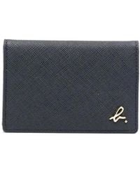 agnès b. - Logo-Detail Leather Wallet - Lyst
