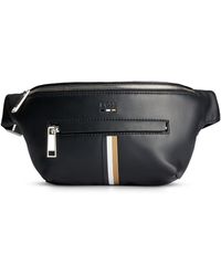 BOSS - Faux-leather Belt Bag - Lyst