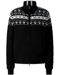 Bogner - Carolyn Cable-Knit Zip-Up Cardigan - Lyst