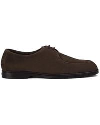 Doucal's - Suede Lace-Up Shoes - Lyst