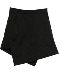 Vivienne Westwood - Asymmetrical Hem Mini Skirt With Fitted Waistband - Lyst