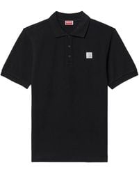 KENZO - Work And Play Logo-Appliqué Polo Shirt - Lyst
