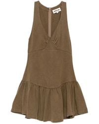 ShuShu/Tong - V-Neck Mini Dress - Lyst