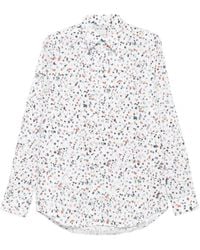 Paul Smith - Hemd mit Blumen-Print - Lyst