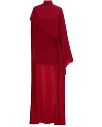 ‎Taller Marmo - Carrington Cape Mini Dress - Lyst