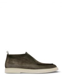 Officine Creative - Baskets En Daim À Design Sans Lacets - Lyst
