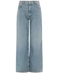 AMISH - Sandy Wide-Leg Jeans - Lyst