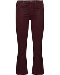 J Brand Jean Selena évasé - Rouge