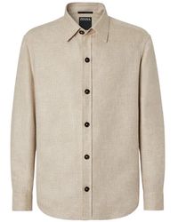ZEGNA - Neutrals Shirts - Lyst