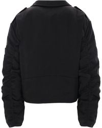 VAQUERA Giant Zip Hoodie in Black | Lyst