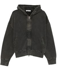 Entire studios - Faded-Effect Zip-Up Hoodie - Lyst