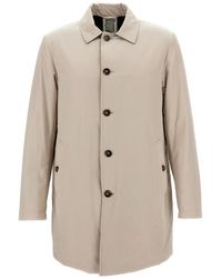 L'IMPERMEABILE - Button-Fastening Raincoat - Lyst