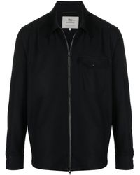 Woolrich - Virgin Wool Shirt Jacket - Lyst