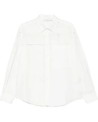 Tela - Cutout Shirt - Lyst