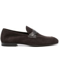 Tom Ford - Sean Twisted-band Suede Loafers - Lyst