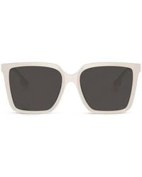 Burberry - Logo-Print Sunglasses - Lyst