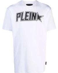 Philipp Plein - Plein Star Logo Print T-Shirt - Lyst