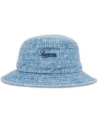 Supreme - Needle Punch Bucket Hat - Lyst