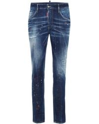 DSquared² - Jean Skinny À Effet Usé - Lyst