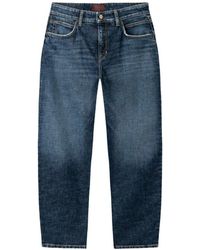 Cambio - Elli Faded-Effect Jeans - Lyst