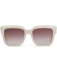 McQueen - Rectangular-Frame Sunglasses - Lyst