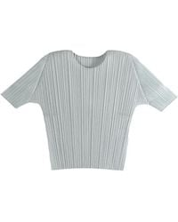 Pleats Please Issey Miyake - Slim Fit Top - Lyst