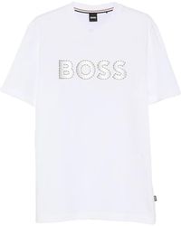BOSS - C-Thompson Logo-Patch T-Shirt - Lyst