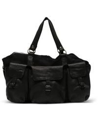 Guidi - Cargo-Pocket Suede Tote Bag - Lyst