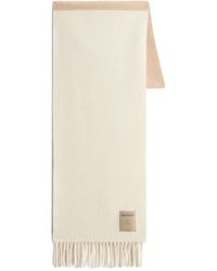 Woolrich - Sciarpa Con Frange E Design Color-Block - Lyst