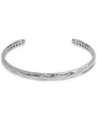 Twojeys - Small Organic Textured Bangle Bracelet - Lyst