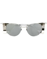 Linda Farrow - Round Frame Sunglasses - Lyst