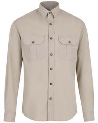 Canali - Overhemd Met Klepzak - Lyst