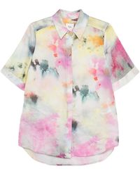 Aje. - Camisa Adina Con Estampado Floral - Lyst
